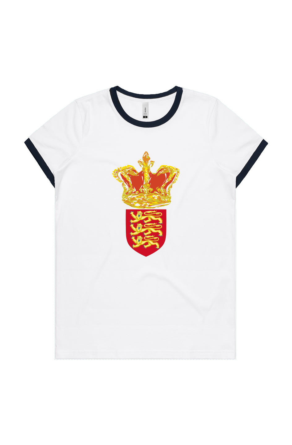 Game Day Swagg White Baseball RINGER TEE