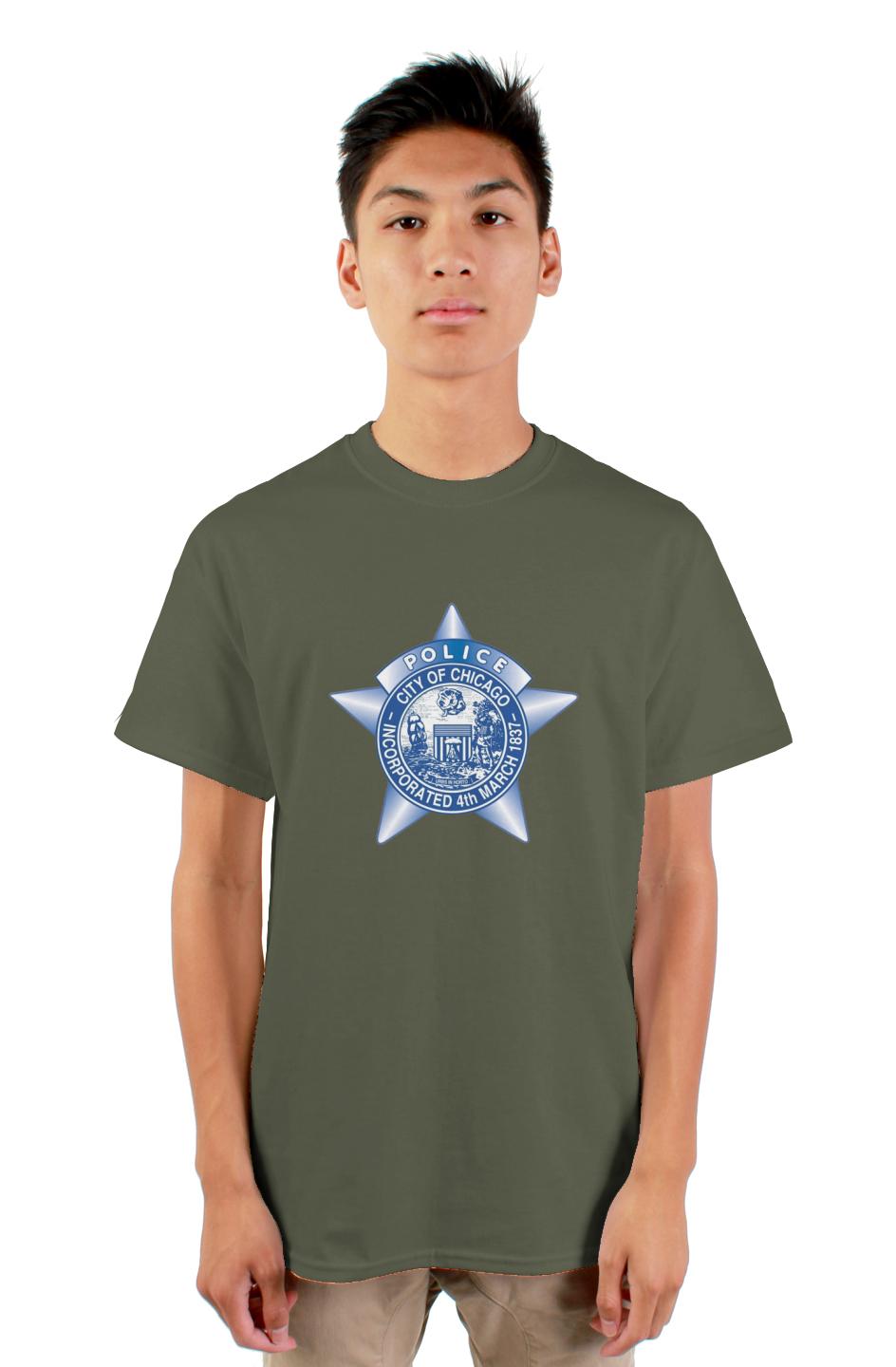 Chicago Uniforms gildan mens tshirt