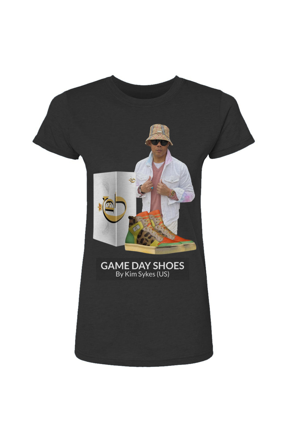 Game Day Shoes/Game Day Swagg Womens Poly-Rich T-S